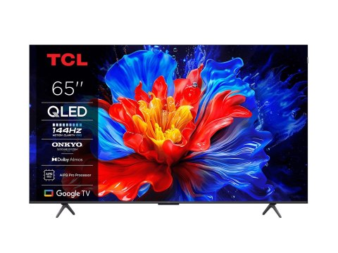 Telewizor TCL 65P8K QLED 65" 4K Ultra HD 120Hz Google TV Dolby Atmos Metaliczny