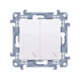 KONTAKT SIMON 10 MODUŁ BIAŁY ŁĄCZNIK UNIWERSALNY 2X ZACISKI ŚRUBOWE 10AX 250V