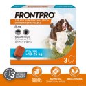 FRONTPRO Tabletki na pchły i kleszcze dla psa (>10-25 kg) - 3x 68mg