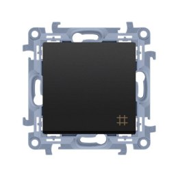 KONTAKT SIMON 10 MODUŁ CZARNY MAT ŁĄCZNIK KRZYŻOWY ZACISKI ŚRUBOWE 10AX 250V