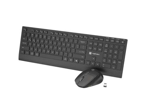 NATEC ZESTAW 2W1 KLAWIATURA MYSZ STINGRAY 2 US BEZPRZEWODOWY