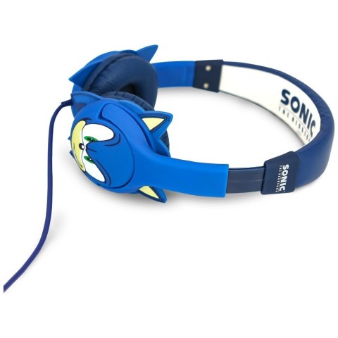 Dziecięce Słuchawki nauszne OTL Sonic The Hedgehog gumowe uszka