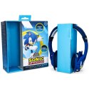 Dziecięce Słuchawki nauszne OTL Sonic The Hedgehog gumowe uszka