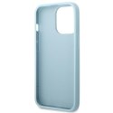 Guess GUHCP13XPS4MB iPhone 13 Pro Max 6,7" niebieski/blue hardcase Saffiano 4G Small Metal Logo