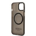 Guess GUHMP13MHTCMK iPhone 13 6,1" czarny/black hard case Gold Outline Translucent MagSafe