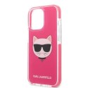 Karl Lagerfeld KLHCP13XTPECPI iPhone 13 Pro Max 6,7" hardcase fuksja/fuschia Choupette Head