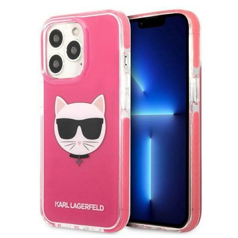 Karl Lagerfeld KLHCP13LTPECPI iPhone 13 Pro / 13 6,1" hardcase fuksja/fuschia Choupette Head