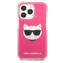 Karl Lagerfeld KLHCP13LTPECPI iPhone 13 Pro / 13 6,1" hardcase fuksja/fuschia Choupette Head