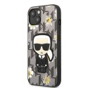 Karl Lagerfeld KLHCP13SPMNFIK1 iPhone 13 mini 5,4" szary/grey Flower Ikonik Karl