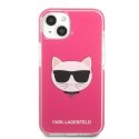 Karl Lagerfeld KLHCP13STPECPI iPhone 13 mini 5,4" hardcase fuksja/fuschia Choupette Head