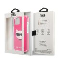 Karl Lagerfeld KLHCP13STPECPI iPhone 13 mini 5,4" hardcase fuksja/fuschia Choupette Head