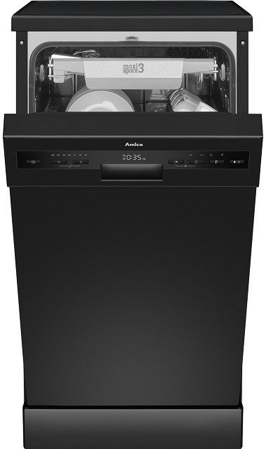 Zmywarka wolnostojąca 45 cm AMICA DFM46C8EOiBH | klasa B | 10 kpl | AirDry | AquaStop