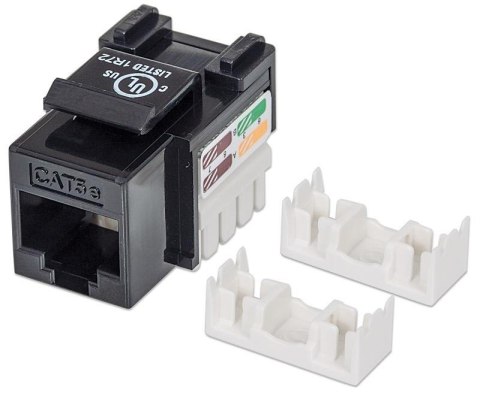 TECHLY Moduł keystone C5 UTP czarn 210416