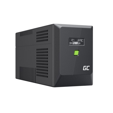 GREEN CELL UPS POWERPROOF 1400W/2000VA CZYSTA SINUSOIDA