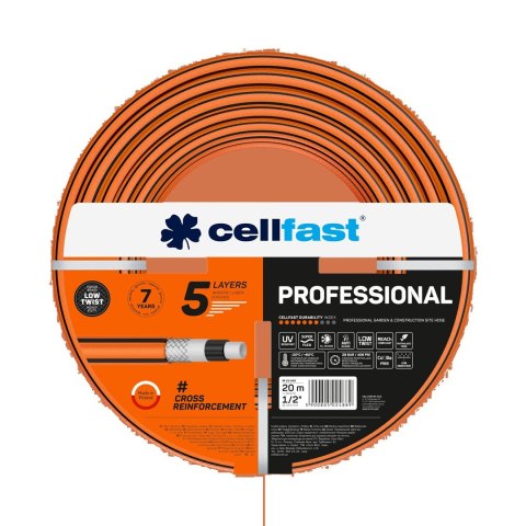 CELLFAST WĄŻ OGRODNICZY PROFESSIONAL 3/4" 50m