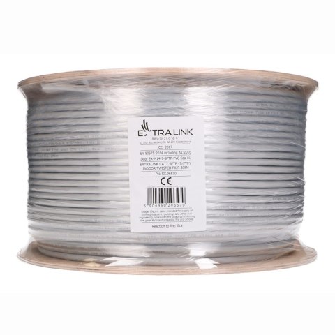 Extralink CAT7 SFTP (S/FTP) INDOOR TWISTED PAIR 305M kabel sieciowy