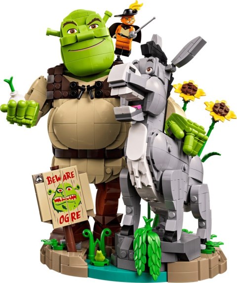 LEGO Icons 72423 - Shrek, Osioł i Kot w butach