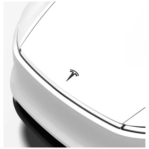 Osłona Spigen Front Emblem Logo do Tesla Model Y (Juniper) czarna
