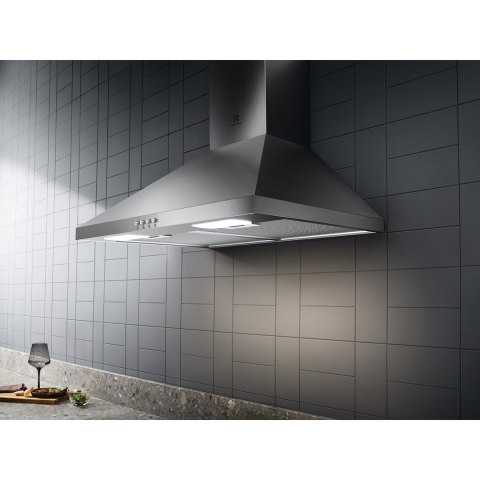 Okap kominowy ELECTROLUX LFC316X 60 cm | 400 m3/h | LED | inox