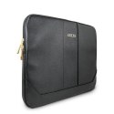 Guess Sleeve GUCS13TBK 13" czarny/black Saffiano