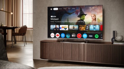 Telewizor SHARP 55JP7265E QLED 55" 4K Ultra HD Google TV Dolby Digital Plus Czarny