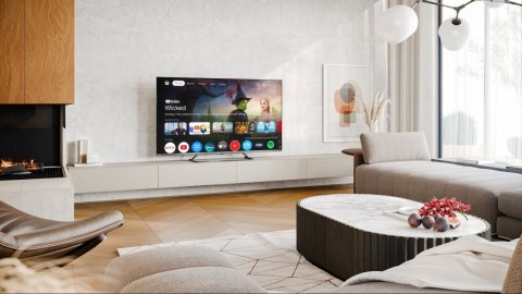 Telewizor SHARP 55JP7265E QLED 55" 4K Ultra HD Google TV Dolby Digital Plus Czarny