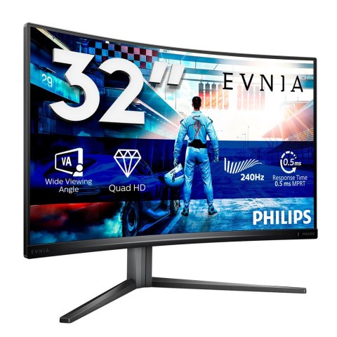 MONITOR PHILIPS LED 31.5" 32M2C5500W/00 240Hz