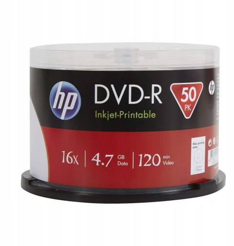 Płyty DVD-R Verbatim HP Inkjet-Printable spindle (50szt)
