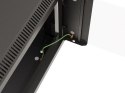 LANBERG SZAFA INSTALACYJNA RACK WISZĄCA 19" 9U 540X350 CZARNA DRZWI PRZESZKLONE (FLAT PACK)