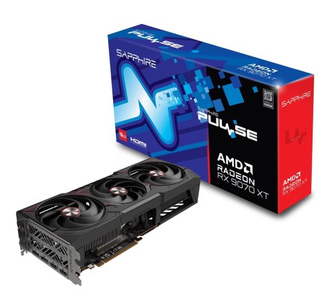 Karta graf. SAPPHIRE PULSE RX 9070 XT GAMING 16GB (WYPRZEDAŻ)