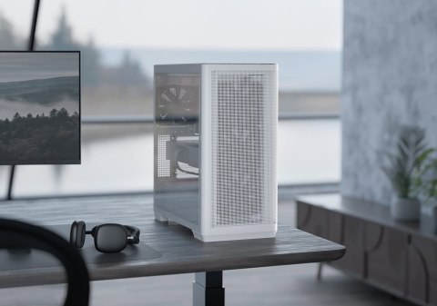 Obudowa AeroCool APNX C1-R-WT-v1 Midi Tower Biały