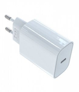 Ładowarka sieciowa USB C 20W Power Delivery biała