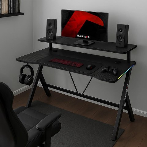 Biurko Huzaro Hero 1.9 RGB Black