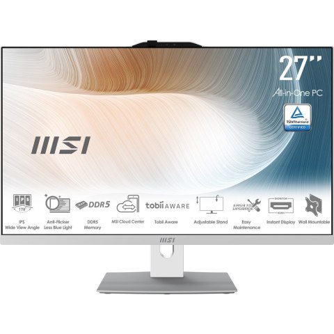 MSI Modern AM272P 1M-1236AT Intel Core 7 150U 68,6 cm (27") 1920 x 1080 px All-in-One PC 16 GB DDR5-SDRAM 1 TB SSD Windows 11 Ho