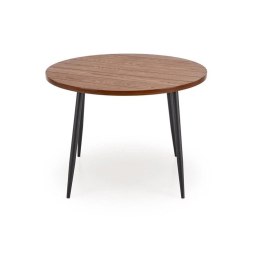 TABLE DINING BROWN 105X105X75