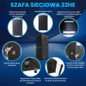 EXTRALINK SZAFA RACK STOJĄCA 32U 600X1000 CZARNA