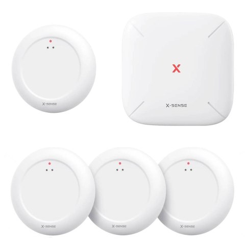 X-Sense SWS0A41 detektor wycieków cieczy Bateria 4 szt.