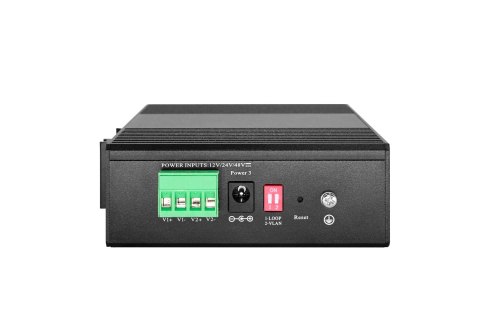 LevelOne IGS-2105 przełącznik sieciowy Zarządzany L2 Gigabit Ethernet (10/100/1000) Czarny