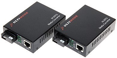 Media konwerter jednomodowy komplet TXRX M-207G ULTIMODE