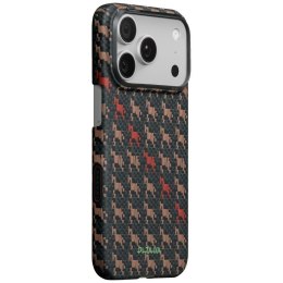 Etui PITAKA Edge Case Happiness Rides In do iPhone 17 Pro Max ebon kylin