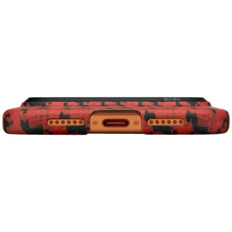 Etui PITAKA Edge Case Happiness Rides In do iPhone 17 Pro cinnabar steed