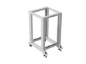 LANBERG OPEN RACK 19" 18U 600X800 SZARY