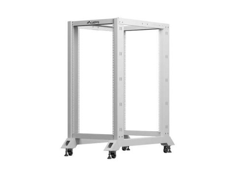 LANBERG OPEN RACK 19" 22U 600X1000 SZARY