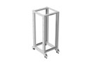 LANBERG OPEN RACK 19" 27U 600X800 SZARY
