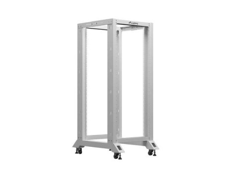 LANBERG OPEN RACK 19" 27U 600X800 SZARY