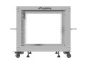 LANBERG OPEN RACK 19" 9U 600X600-1100 REGULOWANY SZARY
