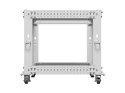 LANBERG OPEN RACK 19" 9U 600X600-1100 REGULOWANY SZARY