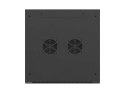 LANBERG SZAFA INSTALACYJNA RACK WISZĄCA 19" 12U 600X600 CZARNA DRZWI PERFOROWANE (FLAT PACK)