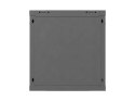 LANBERG SZAFA INSTALACYJNA RACK WISZĄCA 19" 12U 600X600 CZARNA DRZWI PERFOROWANE (FLAT PACK)