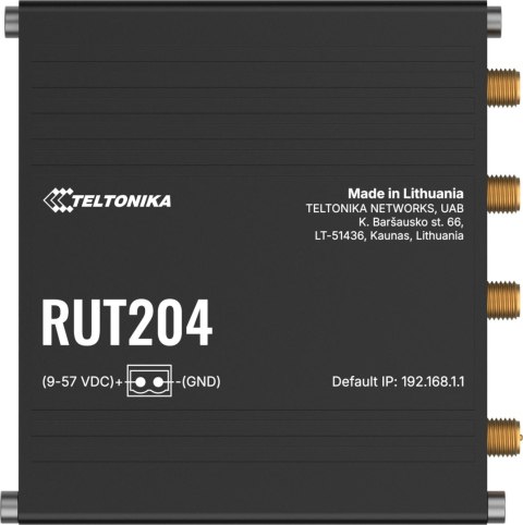 Teltonika RUT204 router przemysłowy 4G / LTE (RUT2040AAAA0) RS232/CAN